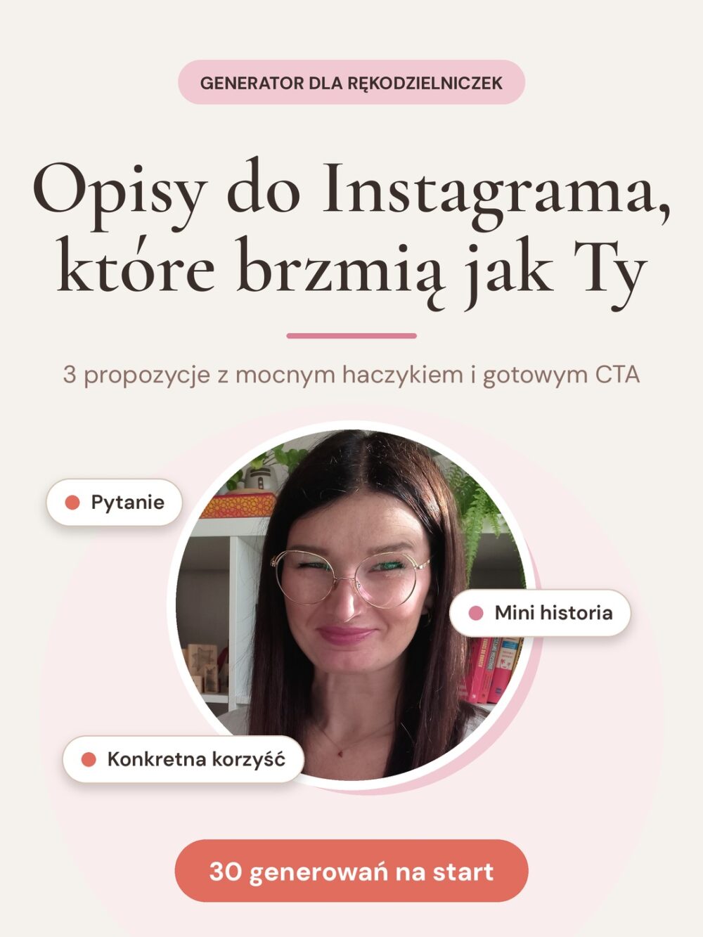 Generator opisów na Instagram