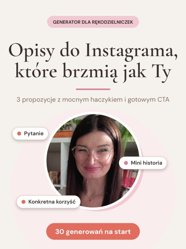 Generator opisów na Instagram