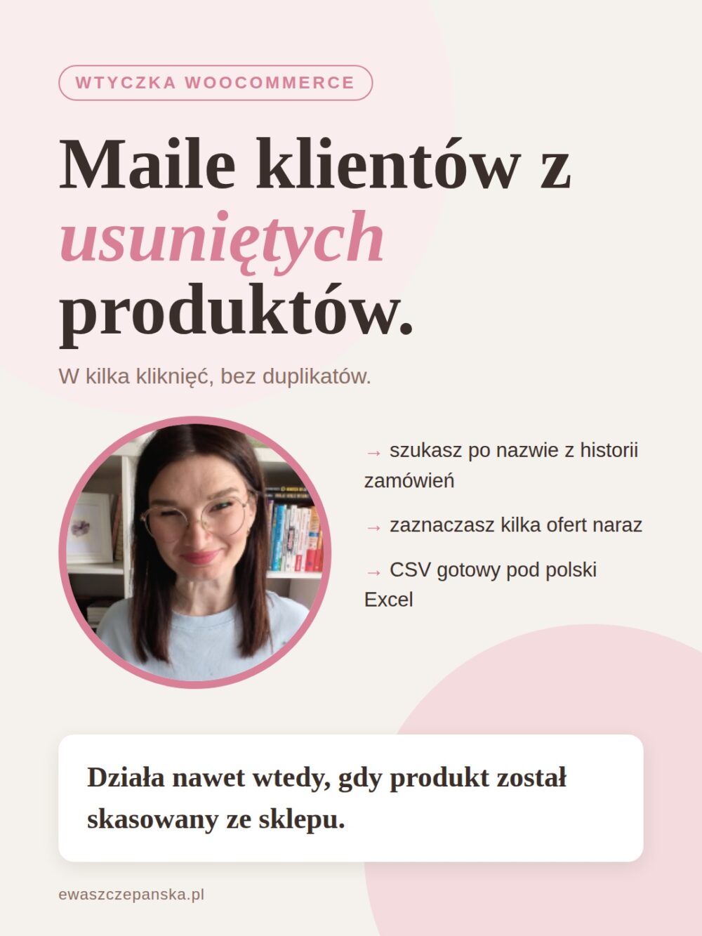 Wtyczka do pobrania adresów email z bazy Woocommerce