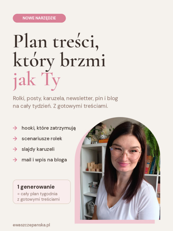 Generator treści do rozwoju marki rękodzielniczej Generator treści do rozwoju marki rękodzielniczej